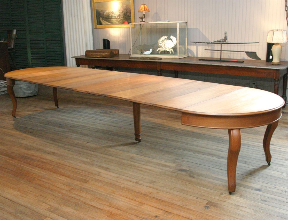 walnut extension dining table