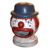 Vintage Bean Bag Toss Clown