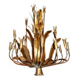 Large Welded Brass Chandelier for Monteverdi and Young