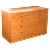 Solid maple dresser by Edward Wormley for Dunbar