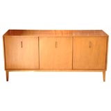 Maple and Brass Sideboard by Milo Baughman for Murray Furniture