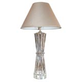 Modernist Crystal Table Lamp