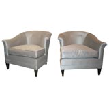 Pair of 1940
s Conversation Chairs