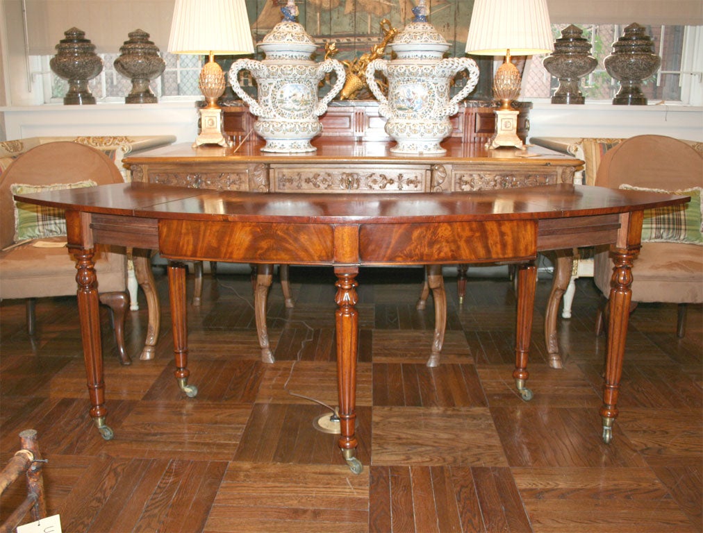 Irish William IV Period Hunt Table, c. 1840