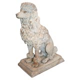 1940's Clay Poodle