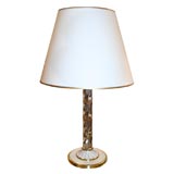 Glass & Lacquer Table Lamp