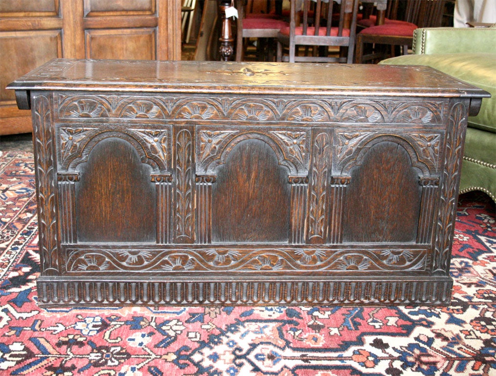 Oak Coffer