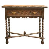 Petite Oak Serving Table