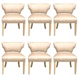 Set of 6 Modernage Klismos Chairs