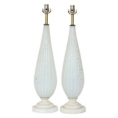 Murano Glass Table Lamps