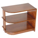 Vintage 1930s Streamlined Moderne End Table