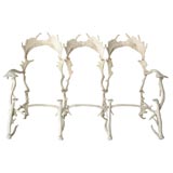 Cast Aluminum "Antler" 3-seat Sofa