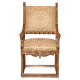 Antique Italian Baroque Arm Chair