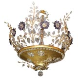 Pair of Large Bagues Light Fixtures