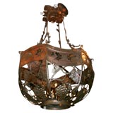 Arts 
Crafts Lantern Chandelier