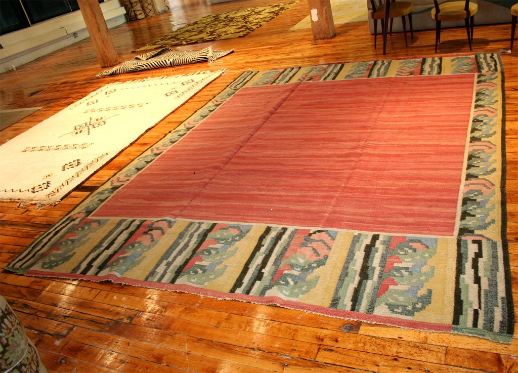 bb 3408 Scandinavian flat woven carpet 12 feet x 9 feet 4 inches