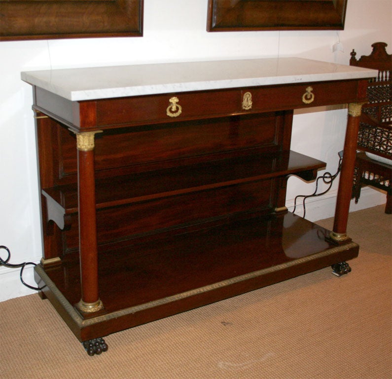 Second Empire dessert console