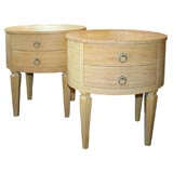 PAIR OF SIDE TABLES