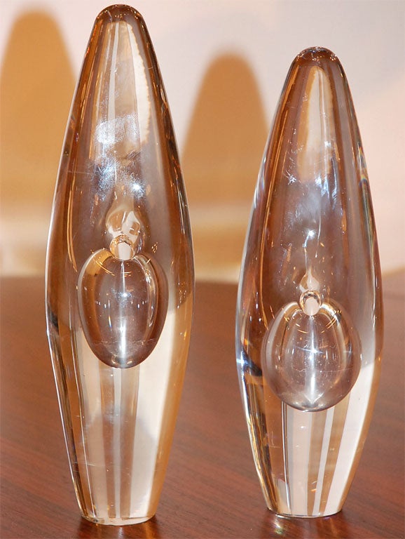 Timo Sarpaneva   orchid glass vase ONE LEFT