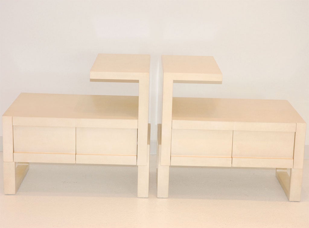 Pair of Bedside Tables Designed by William Haines