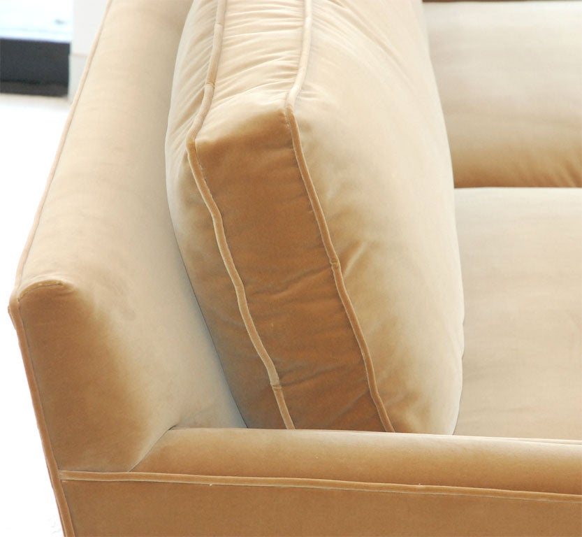 A Velvet Upholstered Sofa Designed by William Haines 3