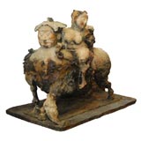 Retro Emil Kazaz Bronze Sculpture