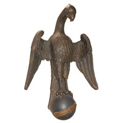 18th Century Carved and Gilt Eagle