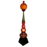 Tall Glass Sculpture
