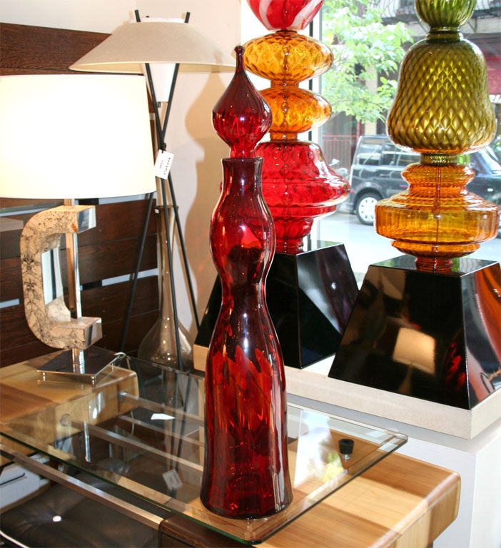 Tall, Blenko Bottle