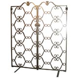 Fine pair of steel Art Deco Gates