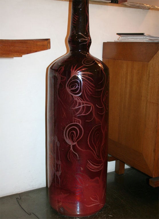Pottery Bottle