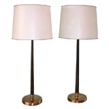 Pair of J Adnet lamps
