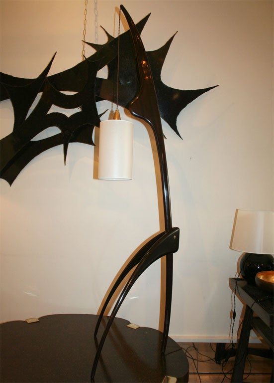 French Rispal Mantis floor lamp