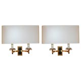 Pair of Baccarat Sconces