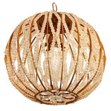 Beaded Sphere Chandelier