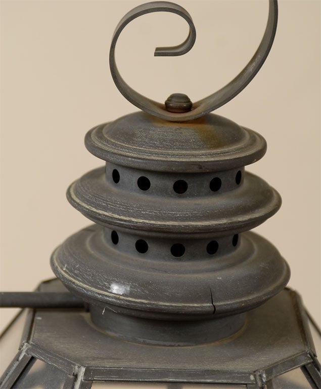 Lamp from a Farm Post in Newnan, Georgia