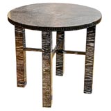 Quarter sawn oak round table