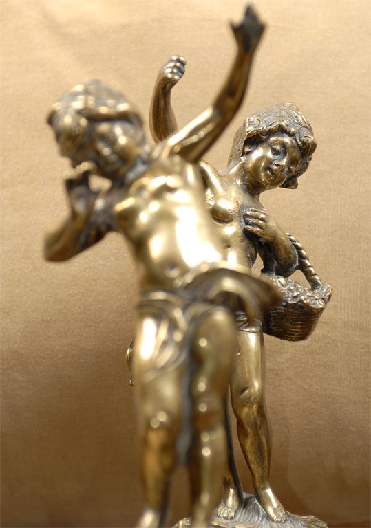 Bronze Rococo Figurines For Sale 1