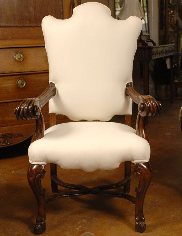 18th C. Italian Chair In Excellent Condition In Chamblee, GA