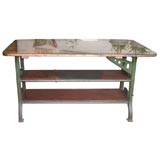 THREE TIERED INDUSTRIAL TABLE