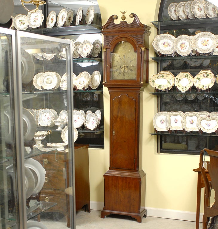 Longcase Mahogany Clock by George Miles Horton, c. 1780