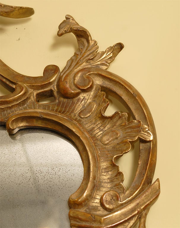 Gilt Pair of George III Style Mirrors