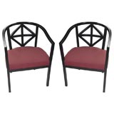 Set of  six chairs by Josef Hoffman made by Wittmann