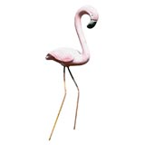 Vintage Pink Flamingo