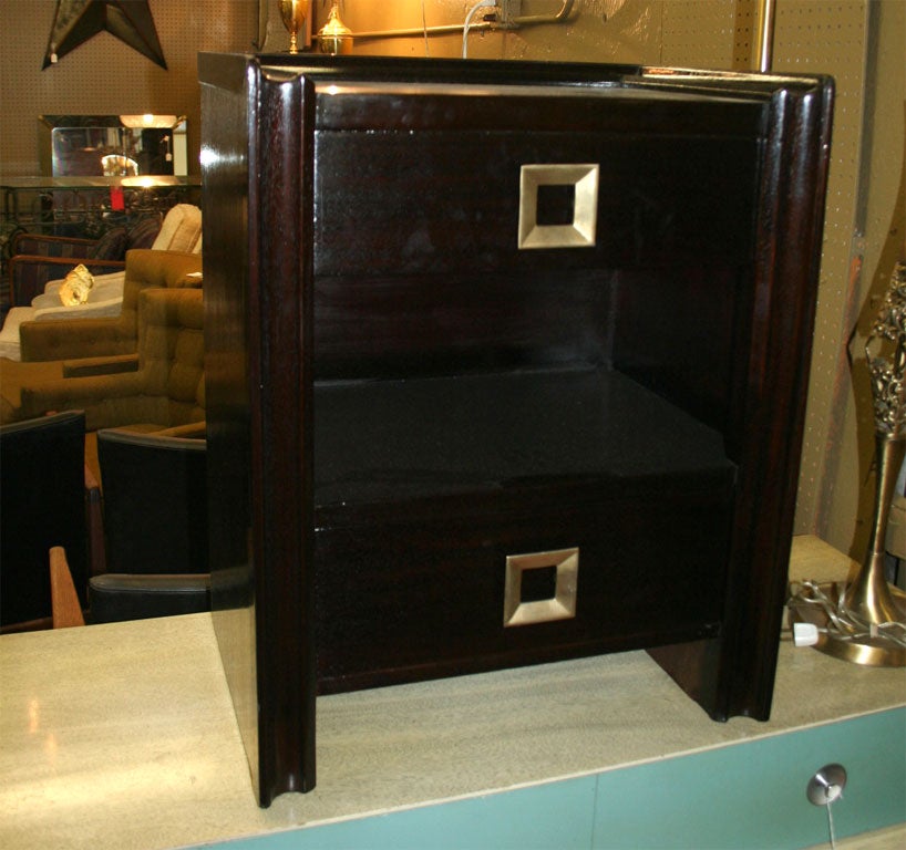 Great Mid Century Pair 2 Drawer  End Tables