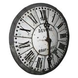 Black & White Clock Face