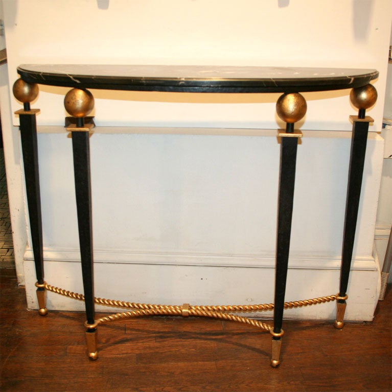 Pair of consoles in the manner of Gilbert POILLERAT
