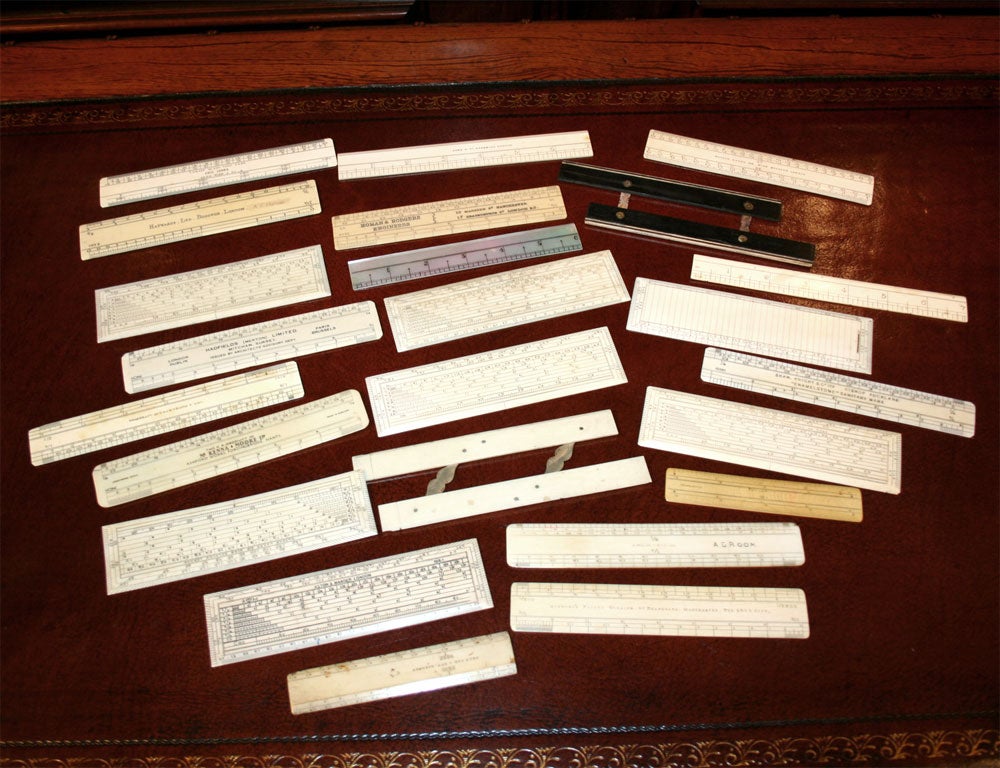 Collection of Twenty-Two Ivory Rulers