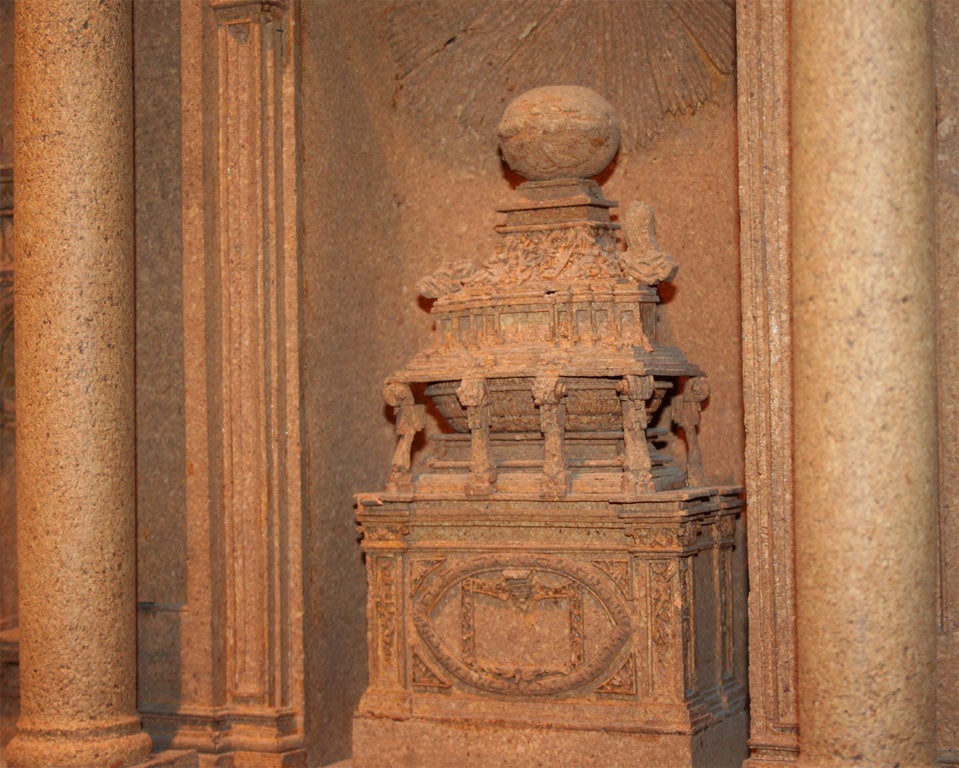 Unusual Cork Architectural Model 4