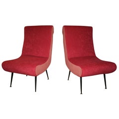 Pair of Mid-century Modern Lounge Chairs